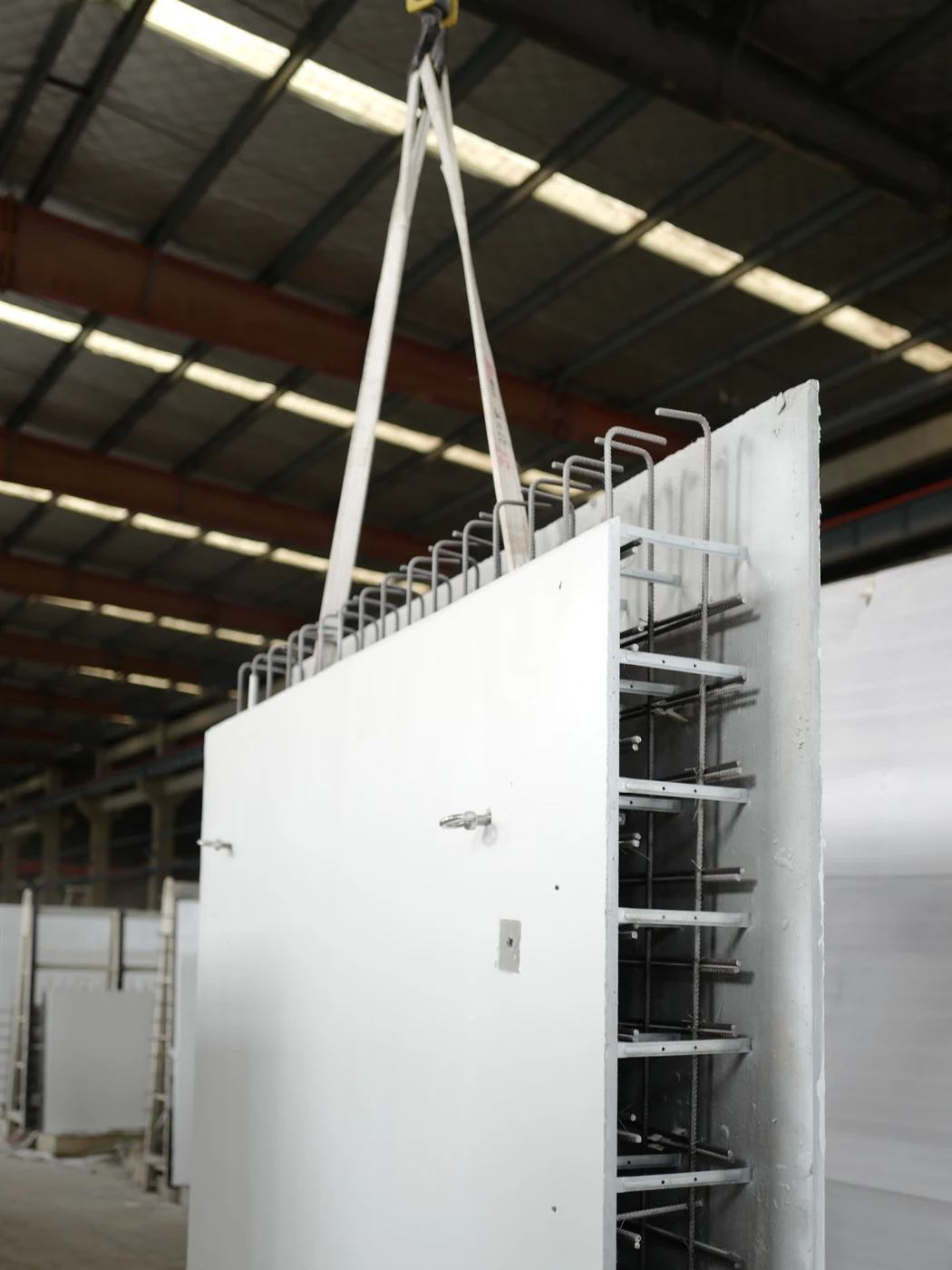 Factory-produced unit ready for dispatch